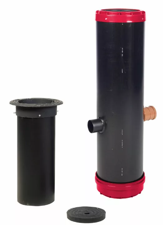 Water chamber PVK 400/315mm butterfly valve